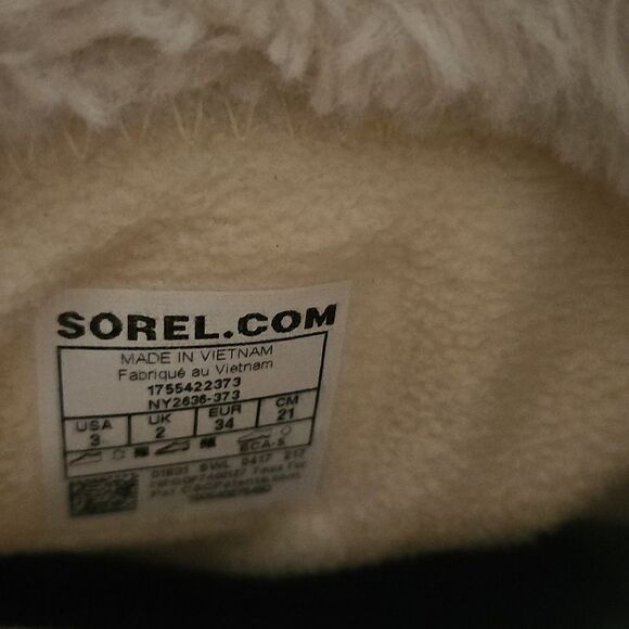 Sorel Kid's Girl Tan Winter Boots - Picture 6 of 16